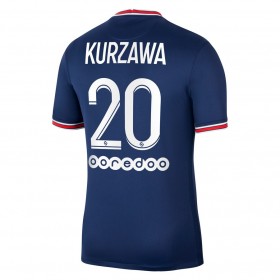 Billige Fotballdrakter Paris Saint-Germain PSG Layvin Kurzawa 20 Hjemmedraktsett 2021/22 Kortermet